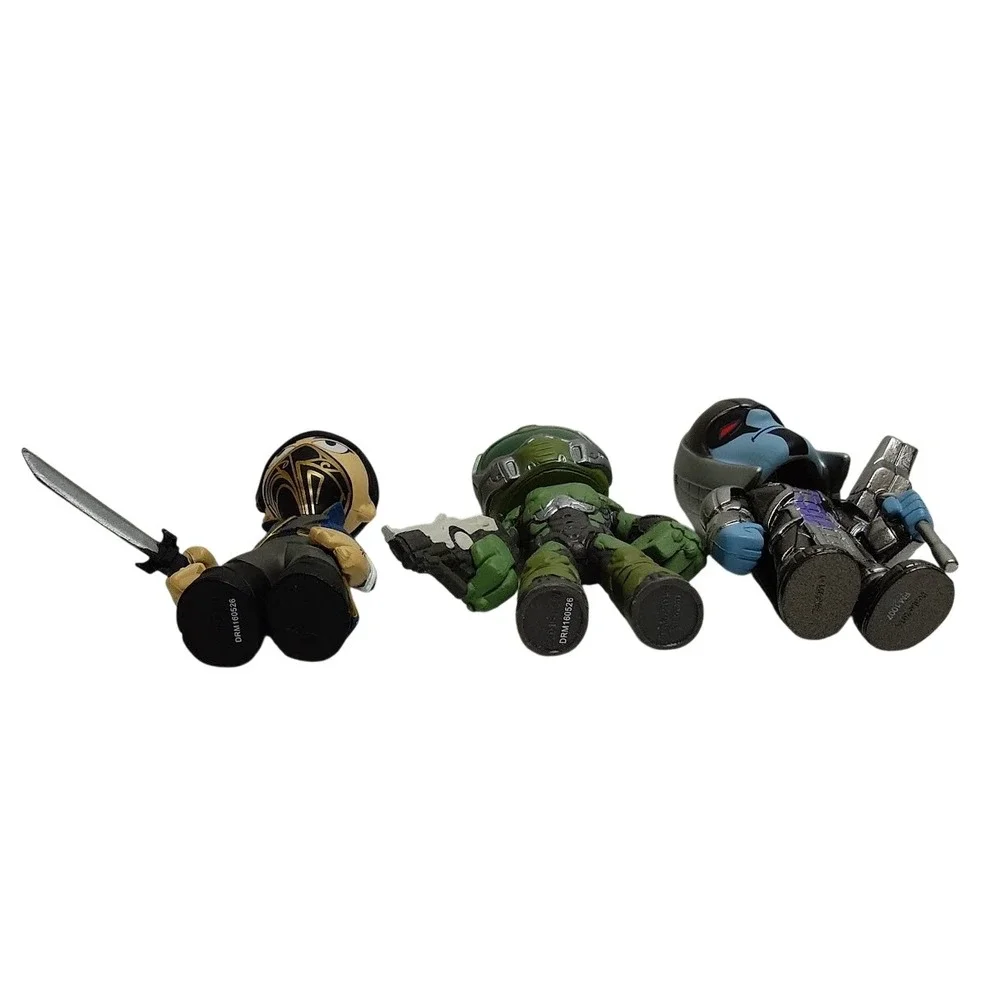 Lot of 3 Bethesda Vinyl Figures Doom Slayer Corvo 4